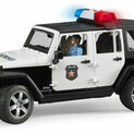 Bruder Jeep Wrangler Unlimited Rubicon Police Vehicle with Policeman 1:16 additional 3
