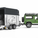 Bruder Land Rover Defender, Horse Trailer, 1 Horse 1:16 additional 5