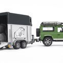 Bruder Land Rover Defender Horse Trailer &amp; Horse 1:16 additional 5