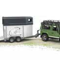 Bruder Land Rover Defender Horse Trailer &amp; Horse 1:16 additional 4