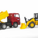 Bruder Construction Truck and Articulated Road Loader FR130 1:16 additional 3