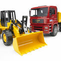 Bruder Construction Truck and Articulated Road Loader FR130 1:16 additional 4