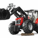 Bruder Massey Ferguson 7600 Tractor with Front Loader 1:16 additional 1