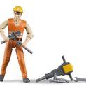 Bruder Construction Worker with Tool Accessories 1:16 additional 2