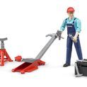 Bruder Figure and Garage Equipment Set 1:16 additional 5