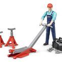 Bruder Figure and Garage Equipment Set 1:16 additional 3