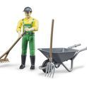 Bruder Figure Set Farmer 1:16 additional 1