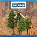 Bruder BWorld Forest Ranger with Dog and Equipment 1:16 additional 2