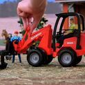 Bruder Schaffer 2034 Loader with Figure and Accessories 1:16 additional 3