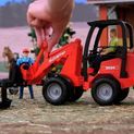 Bruder Schaffer 2034 Loader with Figure and Accessories 1:16 additional 3