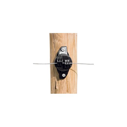 175 x Gallagher Wooden Post "W" Black Super Insulator