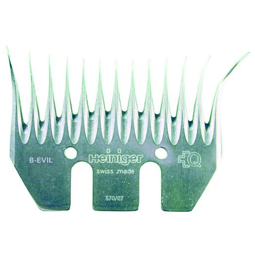 Heiniger B-Evil Right Handed Comb 94.5mm