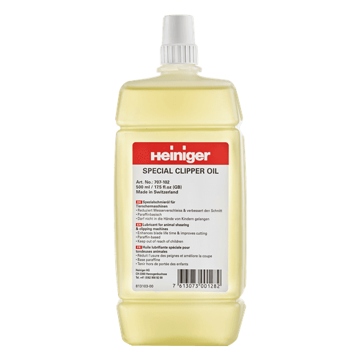 Heiniger Clipper Oil Refill Bottle 500ml