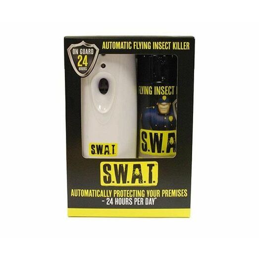 SWAT Automatic Flying Insect Killer Dispenser + SWAT Refill 300ml