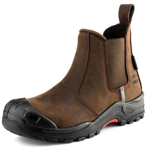 Buckler NKZ101BR S3 Dark Brown Safety Dealer Boot