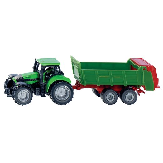 Siku Deutz Tractor with Manure Spreader 1:87