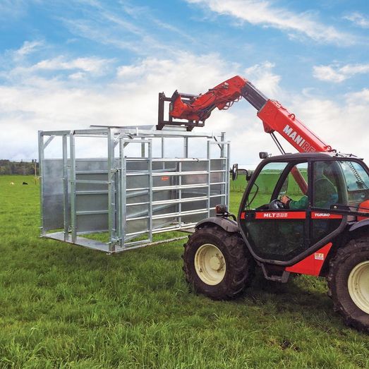 Ritchie Galvanised Portable Stock Cube