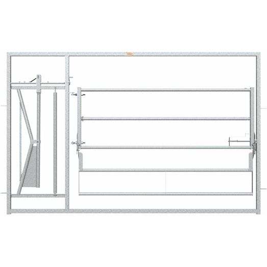 Ritchie Galvanised Calving Safety Gate