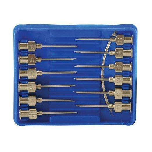 Cox Agri Luer Lock Needles 18G x 3/4" - Pack of 12