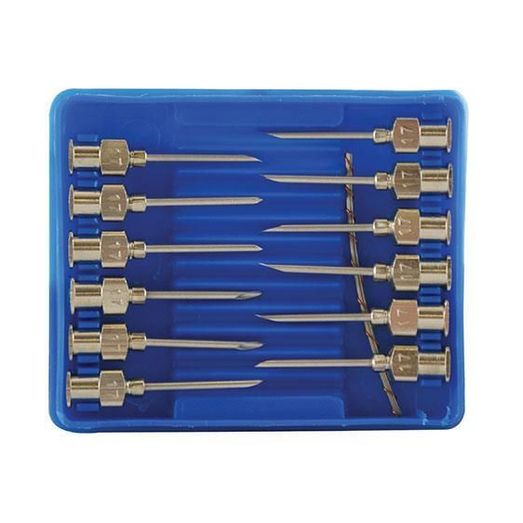Cox Agri Luer Lock Needles 17G x 3/4" - Pack of 12