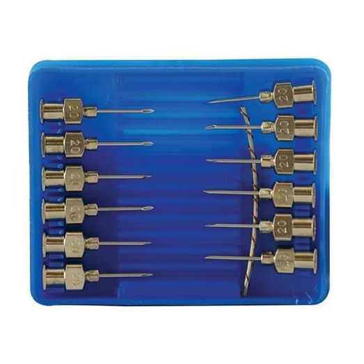 Cox Agri Luer Lock Needles 20G x 1/2" - Pack of 12