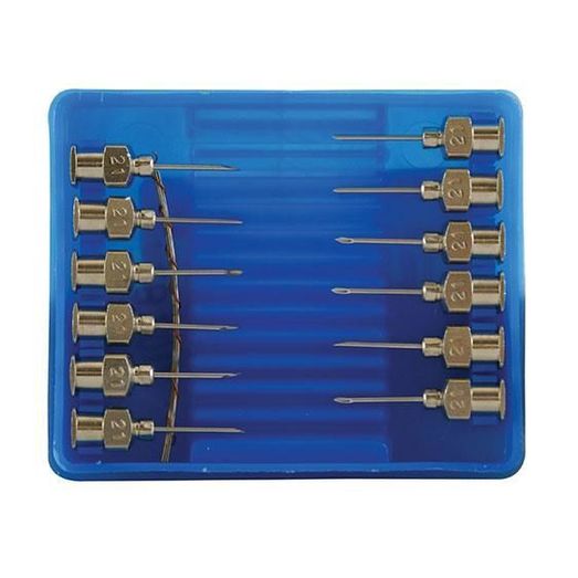 Cox Agri Luer Lock Needles 21G x 1/2" - Pack of 12