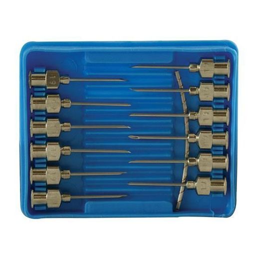 Cox Agri Luer Lock Needles 19G x 3/4" - Pack of 12