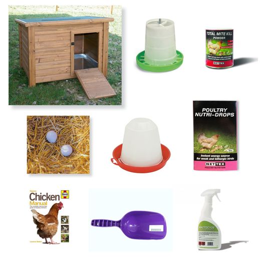 Tanner Trading Duck &amp; Goose Chicken Starter Kit (With Coop)