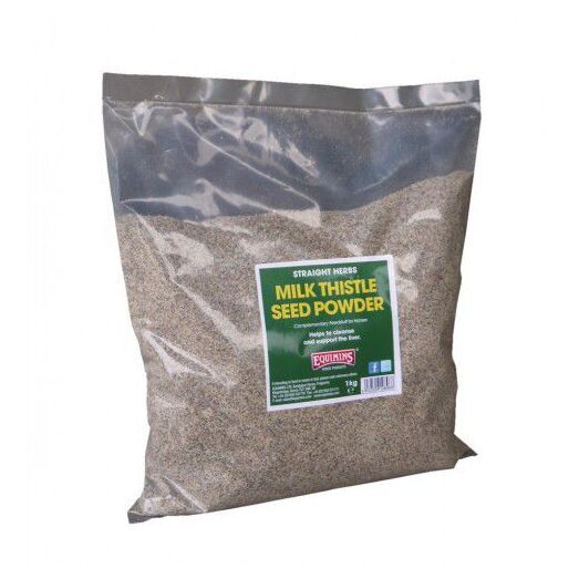 Equimins Straight Herbs Milk Thistle Seed Powder - 1 KG BAG