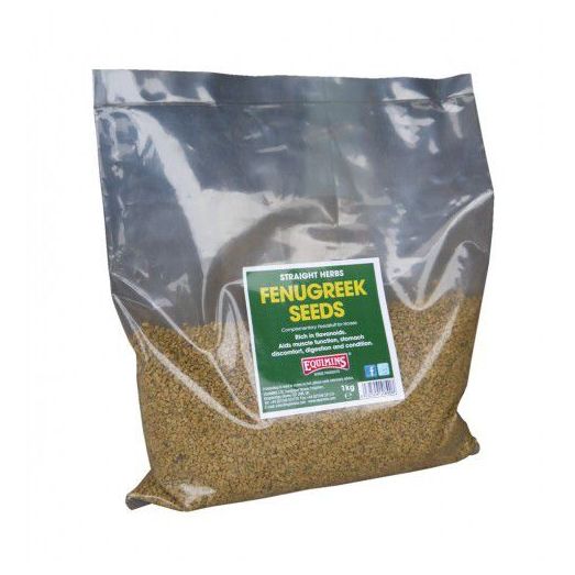 Equimins Straight Herbs Fenugreek Seeds - 1 KG BAG