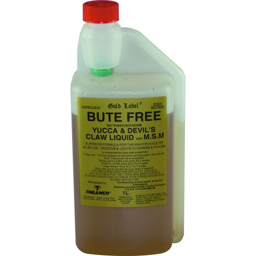 Gold Label Bute Free For Horse Muscle Care
