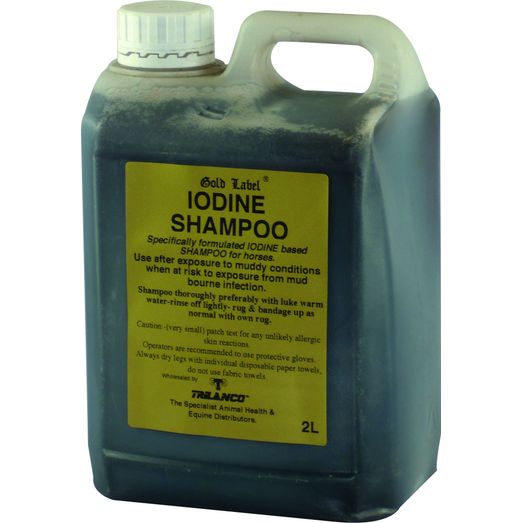 Gold Label Iodine Shampoo - 2 Litre