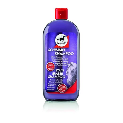 Leovet Shiny White Stain Eraser Shampoo - 500 ML