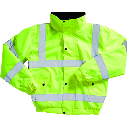 Blackrock Hi-Viz Bomber Jacket Adult Yellow
