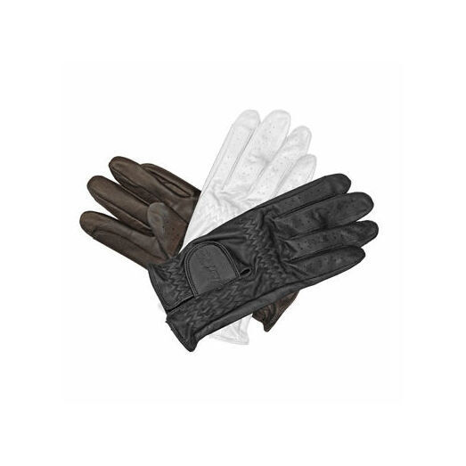 Mark Todd Leather Riding/Show Gloves Adult Dark Brown