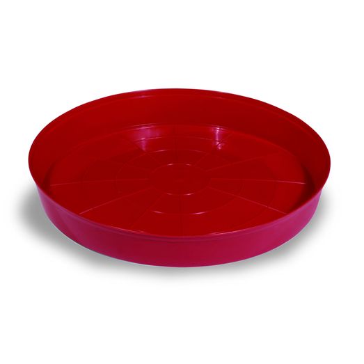 Gaun Chick Tray Feeder - RED