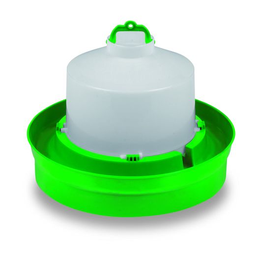 Gaun Drinker for Chickens Deep Base Green