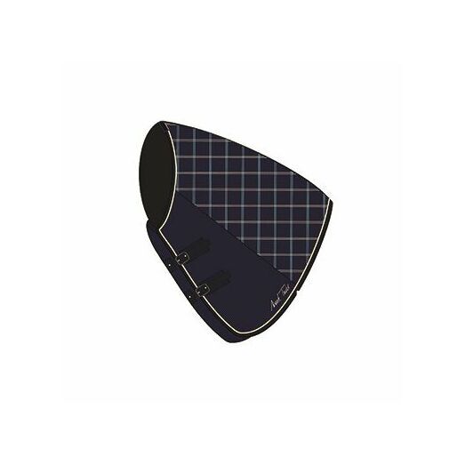 Mark Todd Stable Rug Ultimate Heavyweight Neck Cover Navy/Beige/Royal Plaid