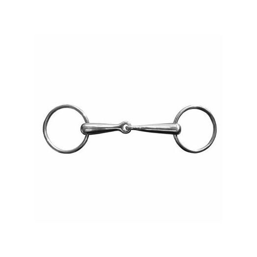 JHL Pro-Steel Bit Loose Ring Jointed Snaffle