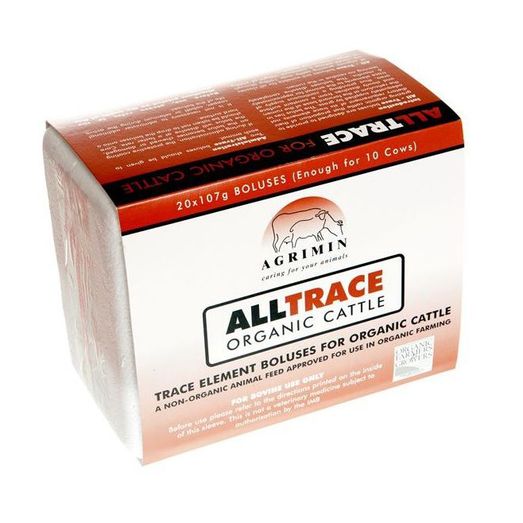 Agrimin AllTrace Organic for Cattle - 20 PACK