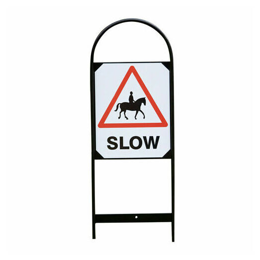 Stubbs Double Sided Markers Horse Slow Sign S63 - 2 PACK