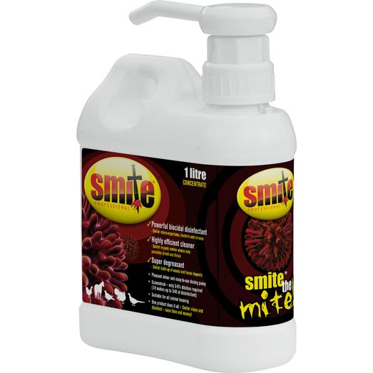 Smite Professional Biocidal Disinfectant and Parasite Treatment Concentrate