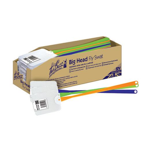 STV The Buzz Big Head Fly Swat - 18 PACK