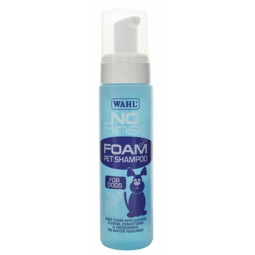 Wahl No-Rinse Foam Pet Shampoo for Dogs x 240 Ml - 250 ML