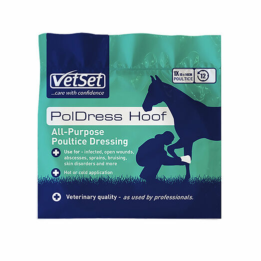 VetSet PolDress Hoof Poultice Dressing