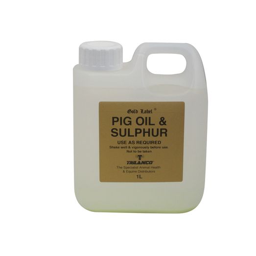 Gold Label Pig Oil &amp; Sulphur