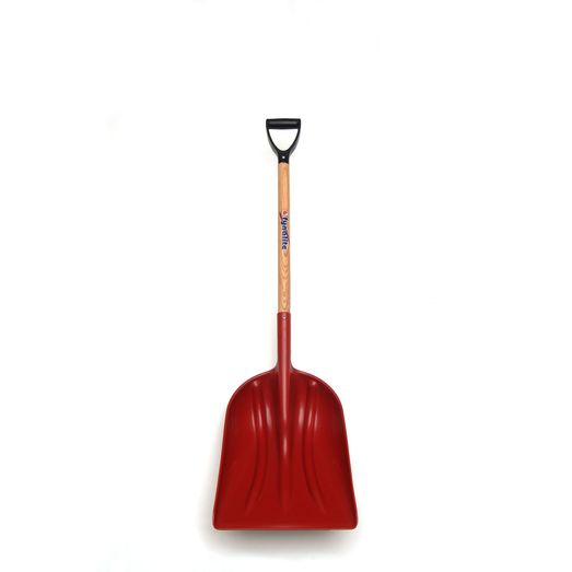 Fynalite Grain Shovel with Plastic D Grip Ash Handle