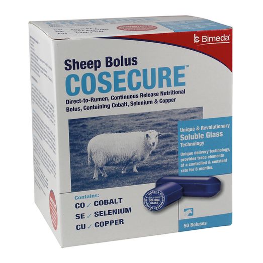 Bimeda Cosecure Sheep Bolus - 50 PACK