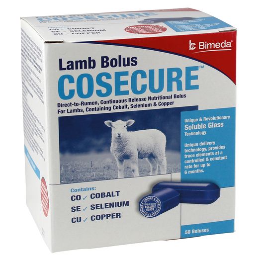 Bimeda Cosecure Lamb Bolus - 50 PACK