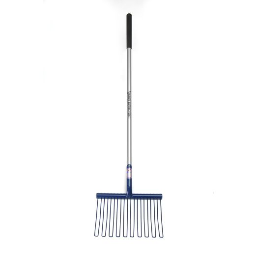 Fynalite Rubber Matting Fork with Long Aluminium Handle